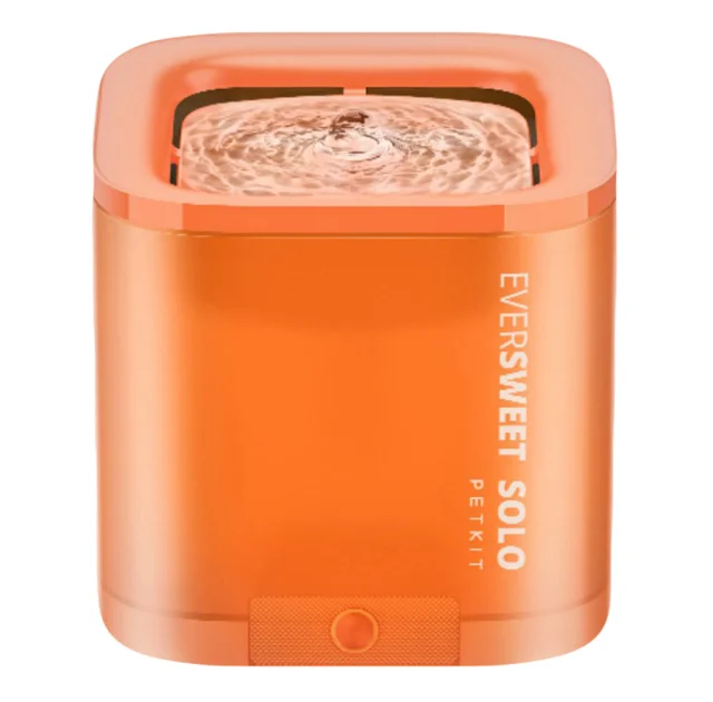 Поїлка Petkit Electric Pet Cat/Dog Solo Orange для собак та котів, 1.85 л, помаранчева