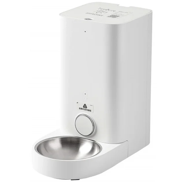 Смарт годівниця Petkit Smart Pet Feeder Mini Stainless Steel Bowl для собак і котів, 2.8 л, біла