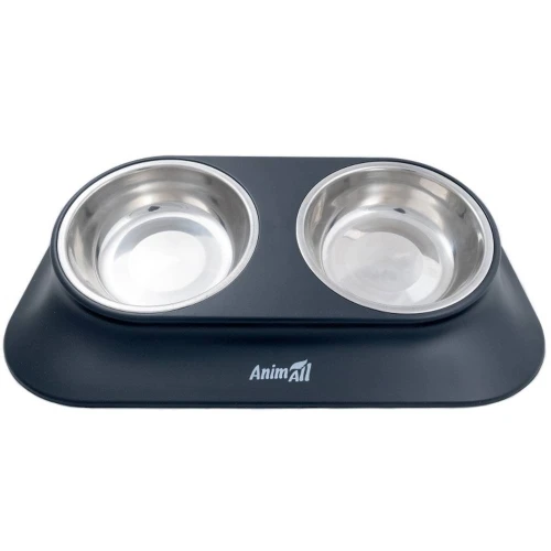 Миска подвійна AnimAll для собак і котів