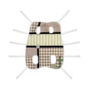 Послеоперационная попона №0.5 для кошек и собак, цветная