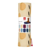 Чохол для лежанки, Waudog Relax, малюнок "Апельсини", для собак М, ширина 80 см, 55 см