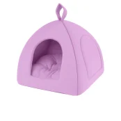 Піраміда для тварин Теремок, XS, ширина 38 см, довжина 38 см, В 38 см, фіолетовий