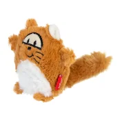 Іграшка для собак GiGwi Plush, Лисиця з великою пищалкою, плюш, штучне хутро, 18 см