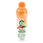 Шампунь Tropiclean Natural Flea&Tick, максимальная сила, инсектицидная, для собак, 592 мл