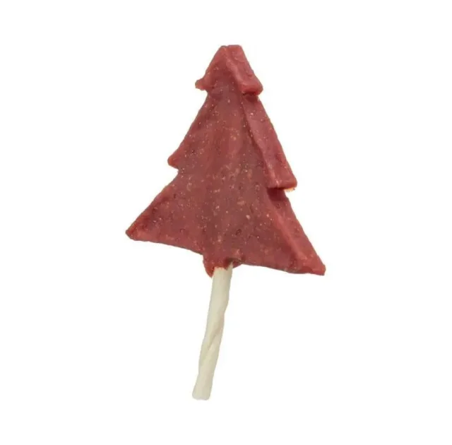 Лакомство Trixie Christmas Duck Tree из утки, для собак, 28 г, 12 см