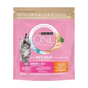 Сухой корм Purina One Junior для котят, подходит для беременных и кормящих кошек, с курицей, 450 г