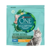 Сухой корм Purina One Adult Dual Nature Spirulina для взрослых кошек, с курицей, 1.4 кг