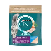 Сухой корм Purina One DA для взрослых кошек с избирательным вкусом в еде, с треской и форелью, 800 г