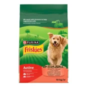 Сухий корм Purina Friskies Active для дорослих активних собак, з яловичиною, 10 кг