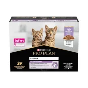 Влажный корм Purina Pro Plan Kitten Healthy Start для котят, с индейкой, 10 × 85 г