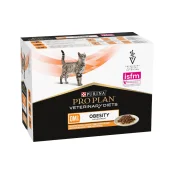 Влажный корм Purina Pro Plan VD OM для взрослых кошек, для снижения избыточной массы тела, с курицей, 10 × 85 г