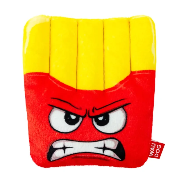 Іграшка WAUDOG Fun Plush для собак, картопля фрі, плюш, 12×14.5 см