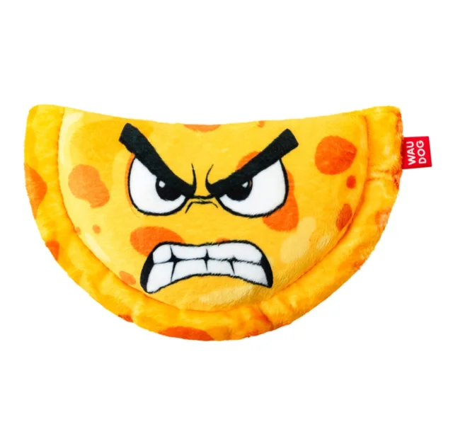 Іграшка WAUDOG Fun Plush для собак, чебурек, плюш, 20×13 см