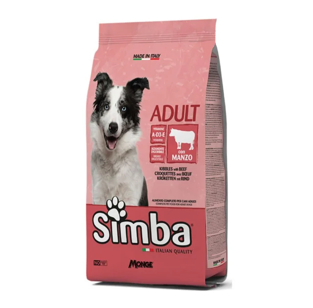 Сухий корм Monge Simba Dog для собак, яловичина, 4 кг