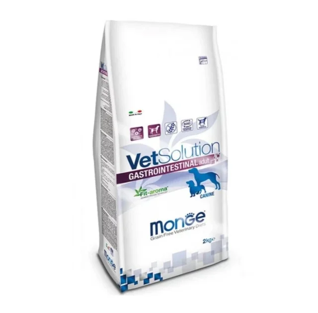 Сухой корм Monge VetSolution Gastrointestinal canine для взрослых собак, при заболеваниях ЖКТ, 2 кг