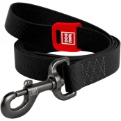 Повідeць WAUDOG Waterproof для собак, водостійкий, чорний, S, 1.5 см, 5 м