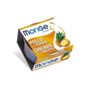 Влажный корм Monge Cat Wet Adult для взрослых кошек, курица с ананасом, 80 г