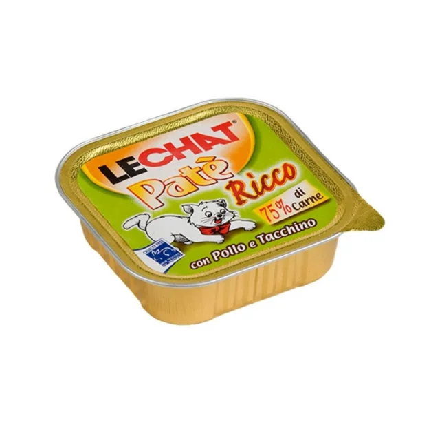 Вологий корм Monge LC Cat Wet Adult для дорослих котів, курка та індичка, паштет, 100 г