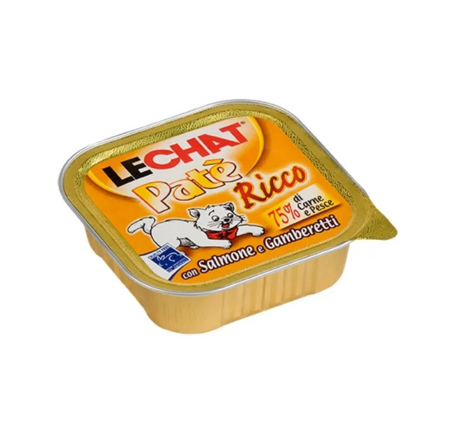 Вологий корм Monge LC Cat Wet Adult для дорослих котів, лосось та креветки, 100 г