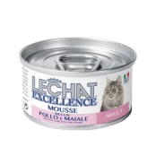 Влажный корм Monge LCE Cat Wet Adult для взрослых кошек, свинина с курицей, 85 г