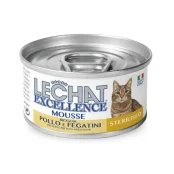 Влажный корм Monge LCE Cat Wet Sterilised для стерилизованных кошек, курица с печенью, 85 г