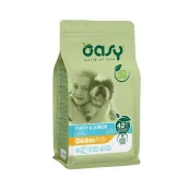Сухий корм Oasy Dog Lifestage Puppy & Junior Small для цуценят малих порід, курка, 1 кг