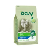 Сухий корм Oasy Dog Lifestage Adult Medium для дорослих собак середніх порід, риба, 12 кг