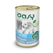 Вологий корм Oasy Dog Wet OAP Puppy & Junior Medium/Large для цуценять середніх та великих порід, ягня, 400 г