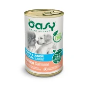 Вологий корм Oasy Dog Wet OAP Puppy & Junior Medium/Large для цуценять середніх та великих порід, лосось, 400 г