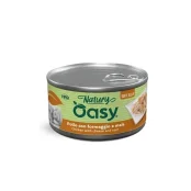 Вологий корм Oasy Dog Wet Natury для собак, курка з сиром, 150 г