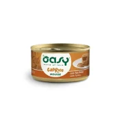 Вологий корм Oasy Cat Wet Caprice для дорослих котів, мус з індичкою, 85 г