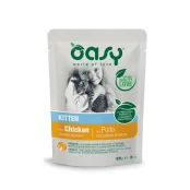 Вологий корм Oasy Cat Wet Kitten для кошенят, курка, 85 г