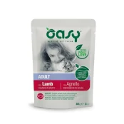Вологий корм Oasy Cat Wet Adult для дорослих котів, ягня, 85 г