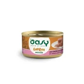 Вологий корм Oasy Cat Wet Caprice Kitten для кошенят, мус з лососем, 85 г