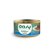 Вологий корм Oasy Cat Wet Caprice для дорослих котів, терін з тунцем та томатом, 85 г