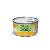 Вологий корм Oasy Cat Wet Natury для дорослих котів, філе курки, 85 г