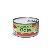 Вологий корм Oasy Cat Wet Natury для дорослих котів, курка з качкою, 85 г