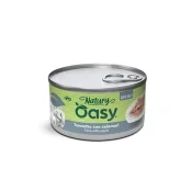 Вологий корм Oasy Cat Wet Natury для дорослих котів, тунець з морквою, 85 г