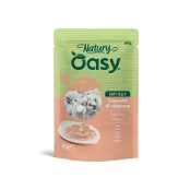 Вологий корм Oasy Cat Wet Natury для дорослих котів, лосось, 70 г