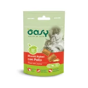 Лакомство Oasy Cat Treats для кошек всех возрастов, курица, 60 г