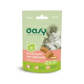 Лакомство Oasy Cat Treats для кошек всех возрастов, лосось, 60 г
