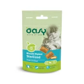 Лакомство Oasy Cat Treats для стерилизованных кошек, курица, 60 г