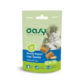 Лакомство Oasy Cat Treats для кошек всех возрастов, тунец, 60 г
