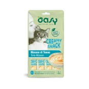 Лакомство Oasy Cat Сreamy для кошек всех возрастов, тунец, 4 × 15 г