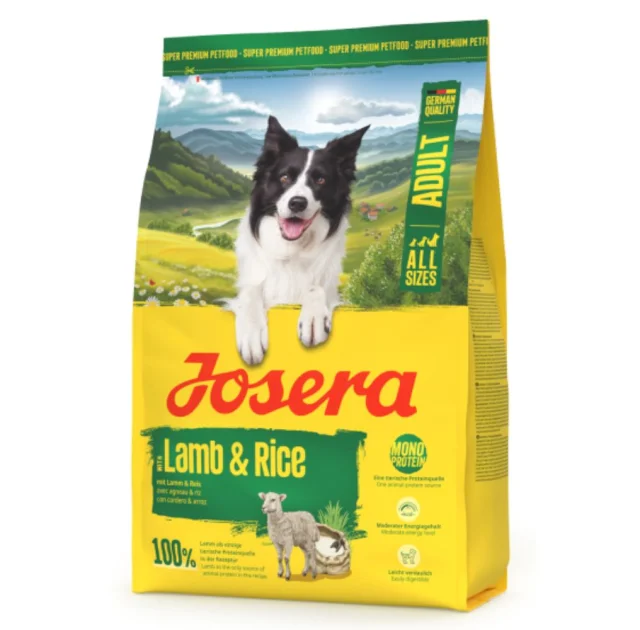 Сухий корм Josera Adult Hypoallergenic для собак всіх порід, з ягням та рисом, 3 кг