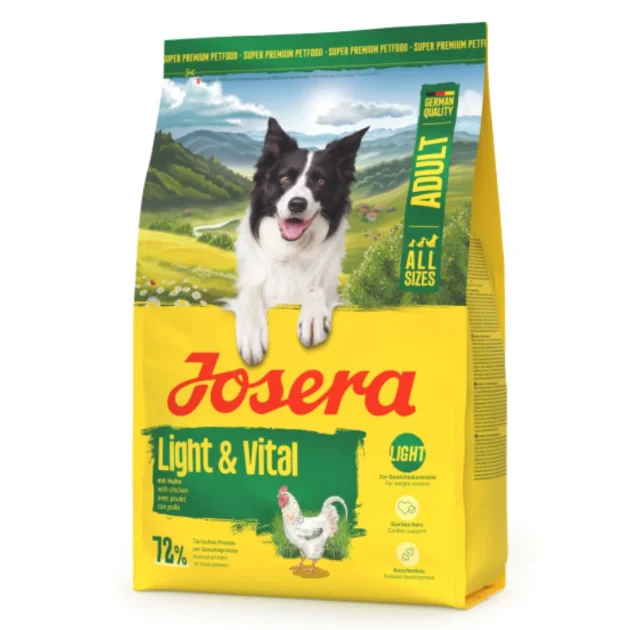 Сухий корм Josera Adult Light & Vital для собак всіх порід, для зниження та утримання ваги, з куркою, 3 кг