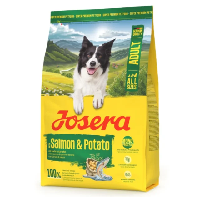 Сухий корм Josera Adult Salmon & Potato для собак всіх порід, беззерновий, з лососем та картоплею, 3 кг