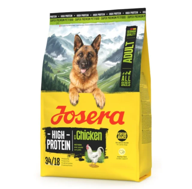 Сухий корм Josera High Protein Adult Chicken для активних, дорослих собак всіх порід, з куркою, 3 кг
