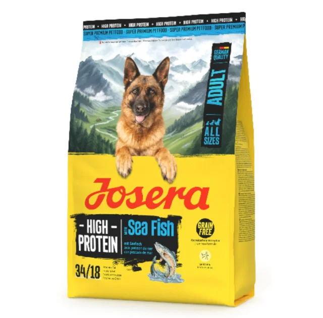 Сухий корм Josera High Protein Adult Sea Fish для активних, дорослих собак всіх порід, з морською рибою, 3 кг