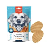Ласощі Wanpy Curvy Chips Chicken для собак, курка, 60 г